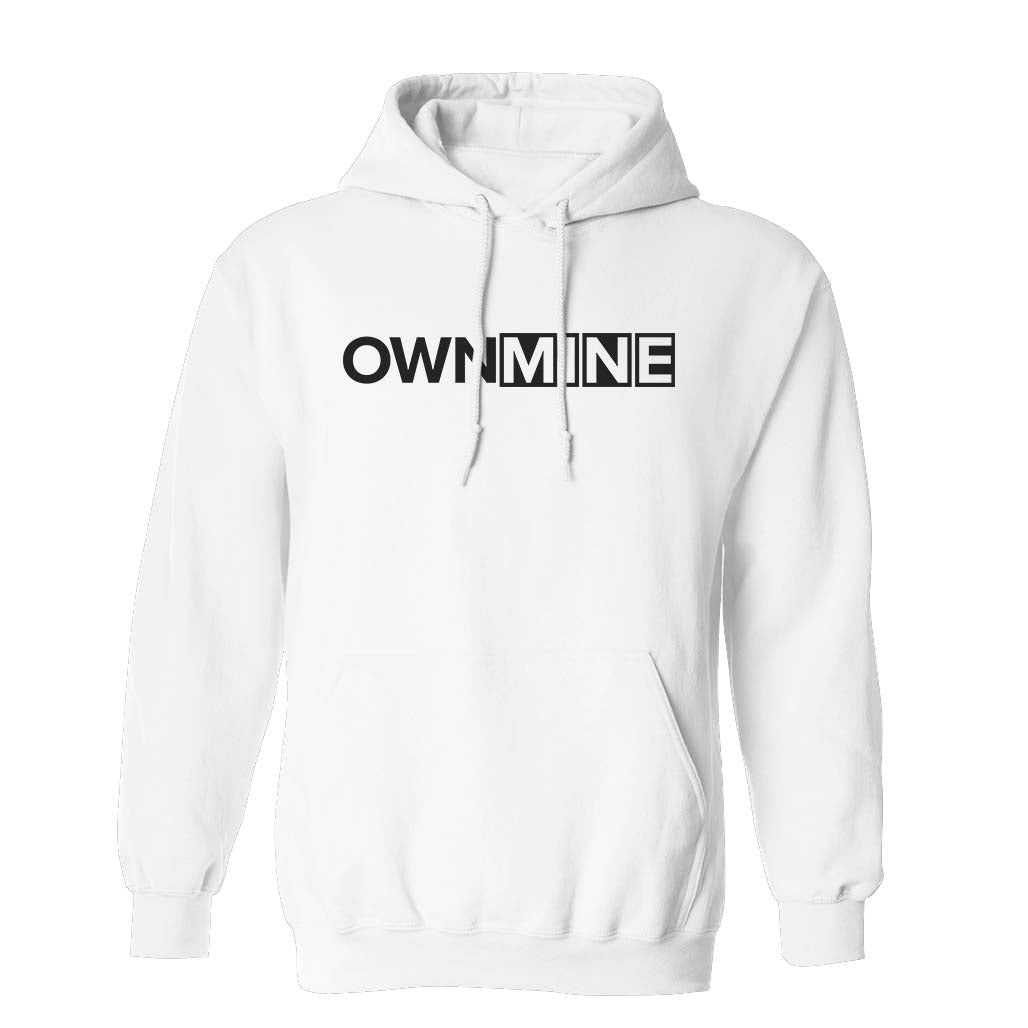 OWNMINE Logo Fleece Hooded Sweatshirt