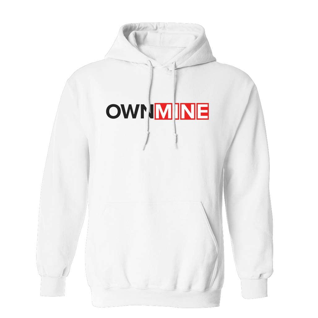 OWNMINE Primary Logo Fleece Hooded Sweatshirt